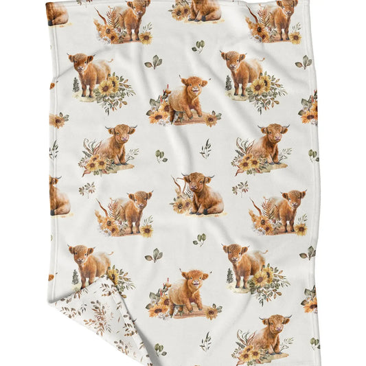 Baby Blanket | Callie the Little Calf