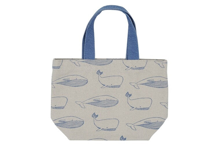 Mini Tote Bag | Whales