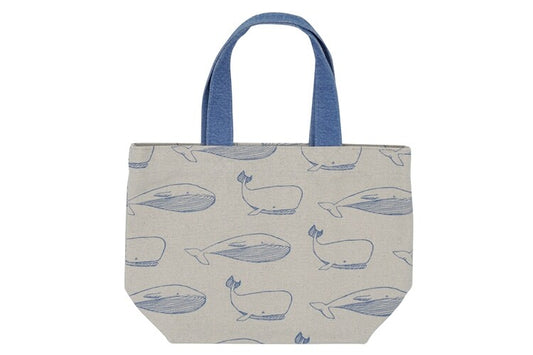 Mini Tote Bag | Whales