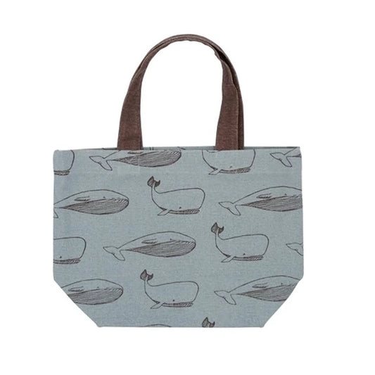 Mini Tote Bag | Whales