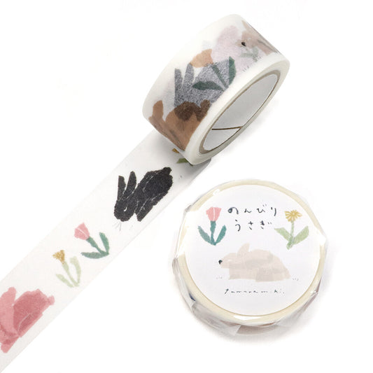 Washi Tape | Lazy Rabbits