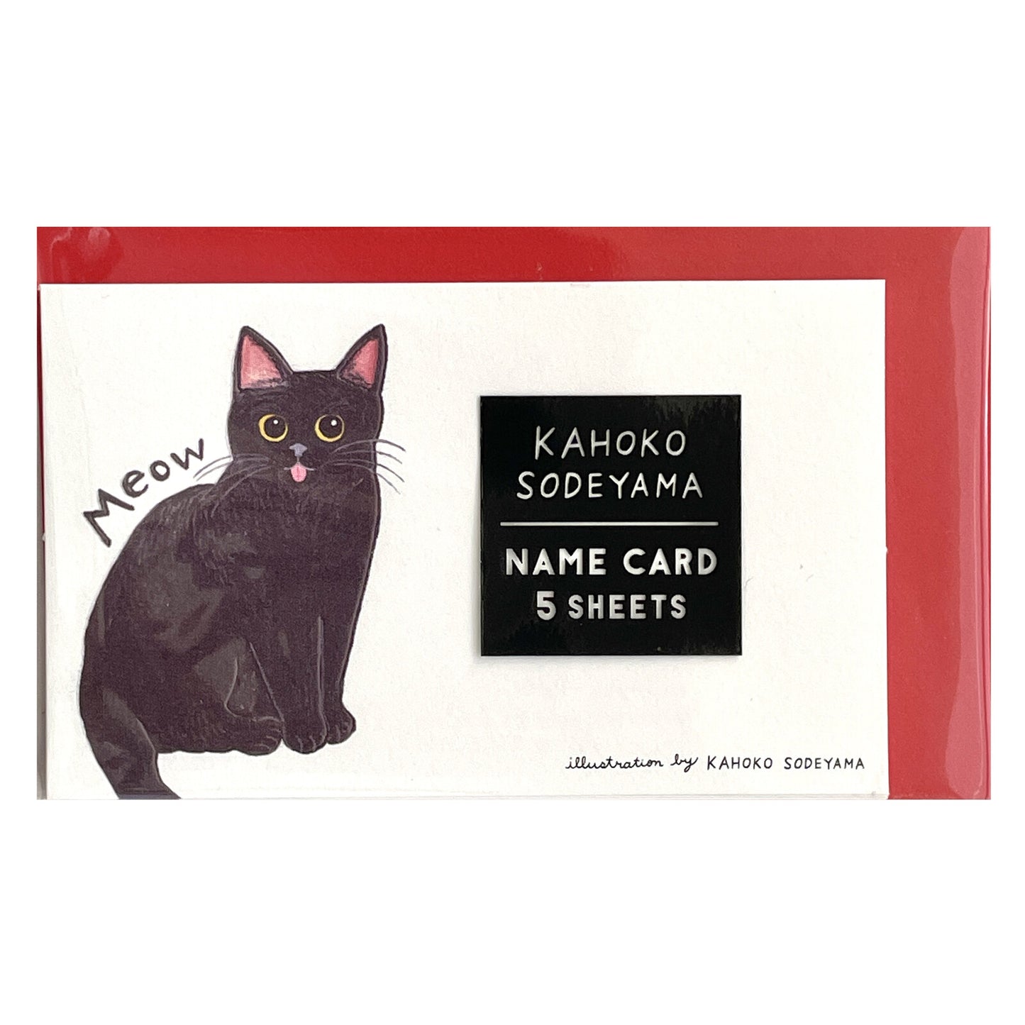 Mini Note Cards | Black Cat