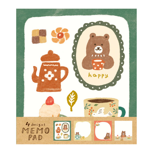 Memo Pad | Coffee + Bear