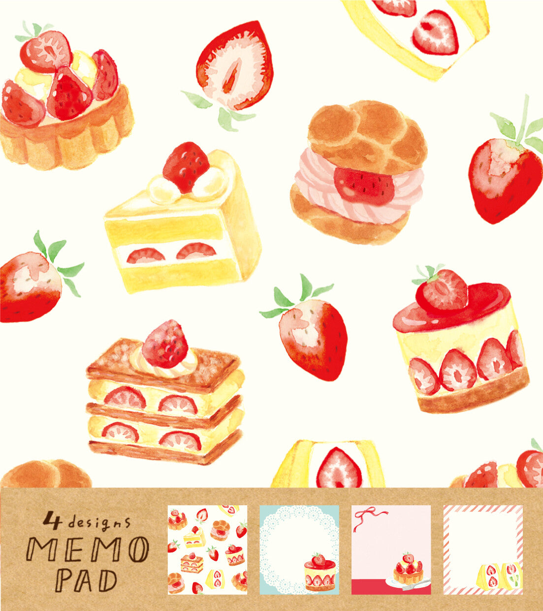 Memo Pad | Strawberry