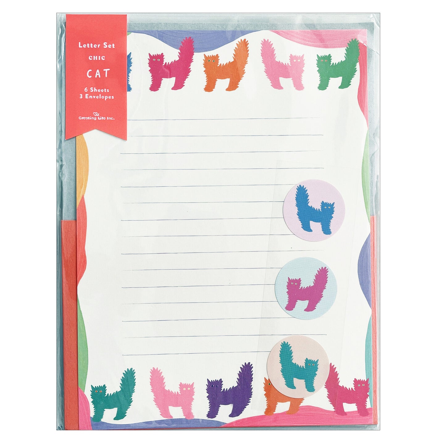 Letter Set | Colourful Cats