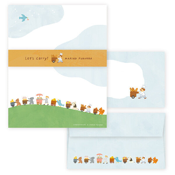 Letter Set  | Let's Carry Bread