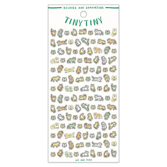 Sticker Sheet | Tiny Tiny Tigers