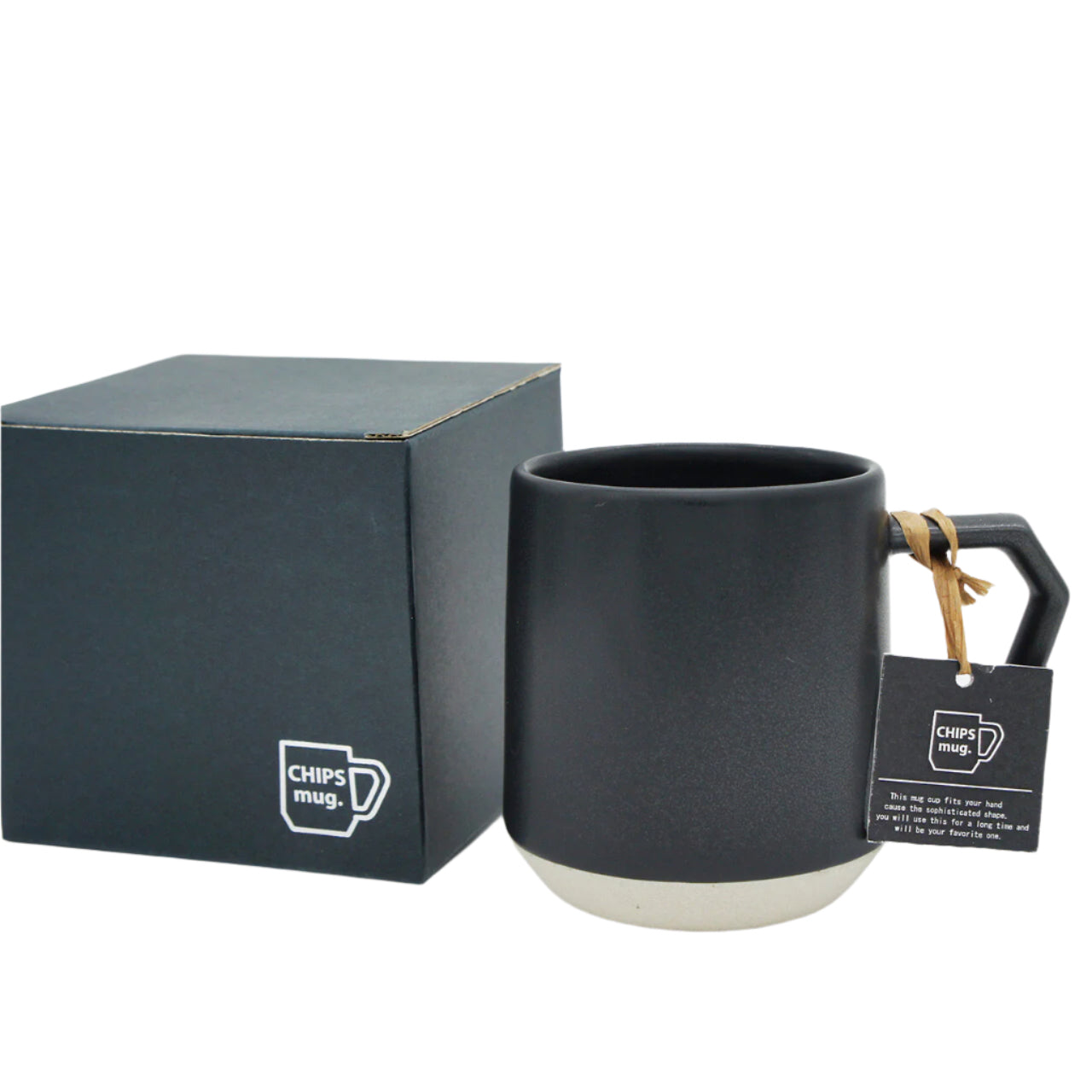Chips Mug | Matte Black