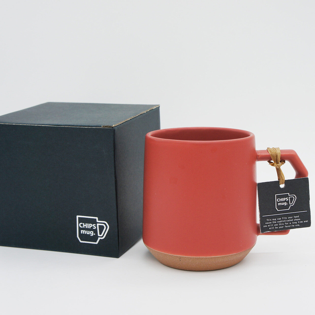 Chips Mug | Matte Red