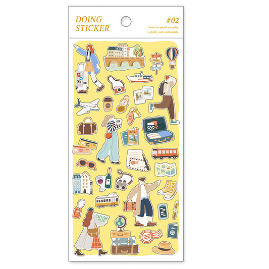 Sticker Sheet | Doing Travel