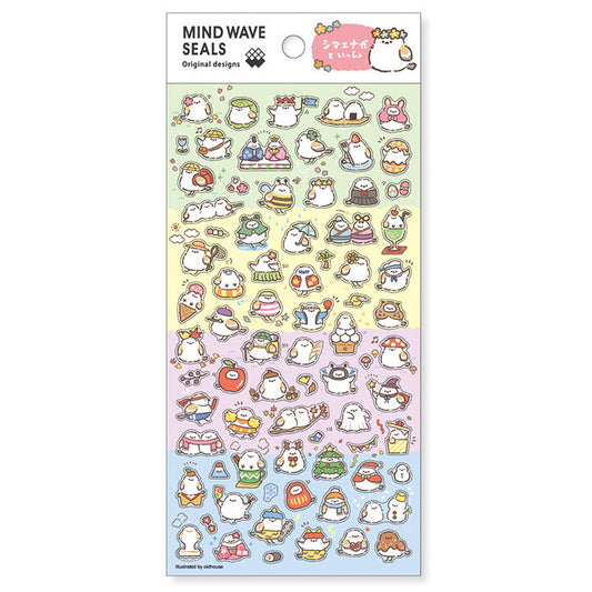 Sticker Sheet | Tiny Long-tailed Tit Life