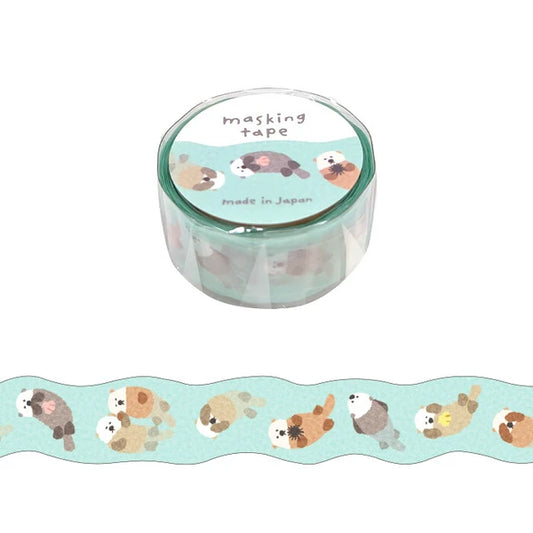 Washi Tape | Die-Cut Sea Otters