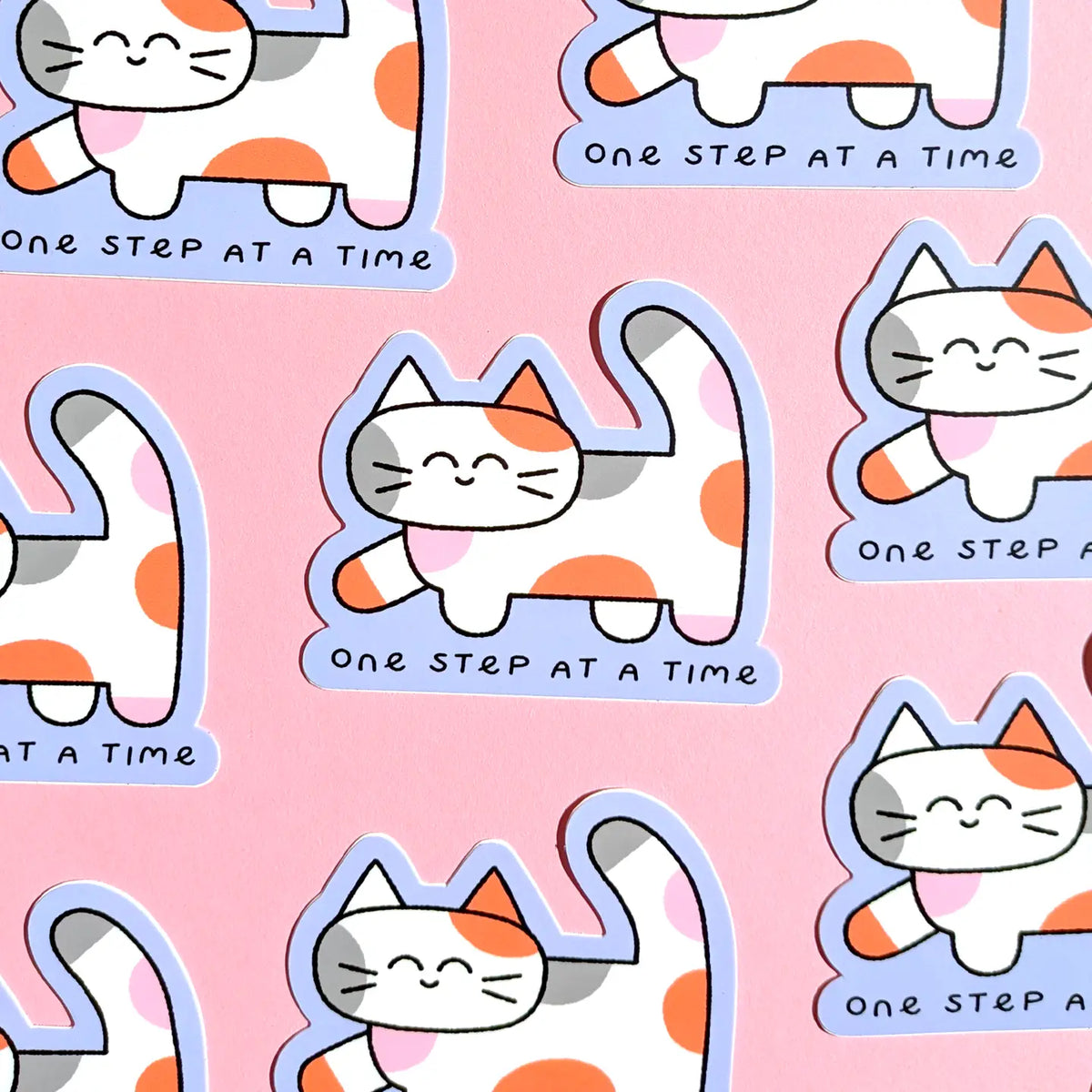 Step One Sticker One Step At A Time Sticker – Warm Gift Shop