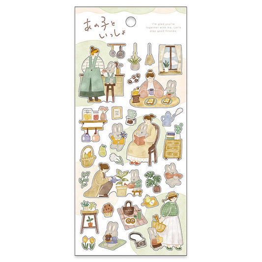 Sticker Sheet | With Rabbit