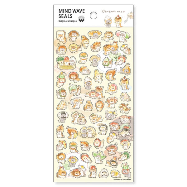 Sticker Sheet | Cats in Snacks