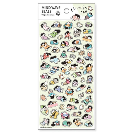 Sticker Sheet | Lazy Days