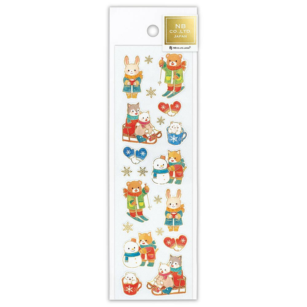 Sticker Sheet | Winter Animals