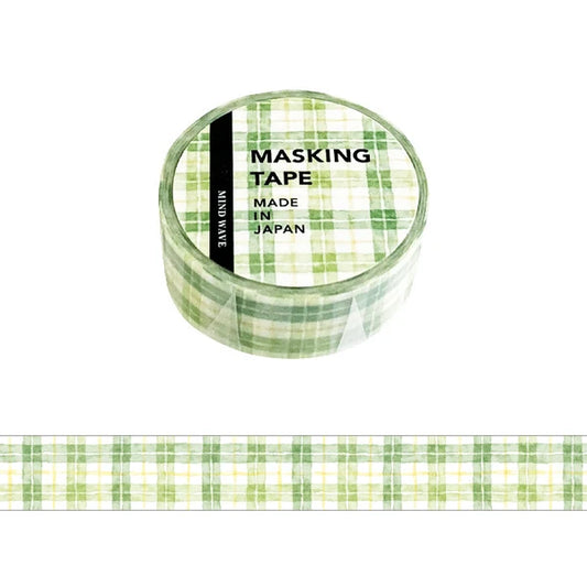 Washi Tape | Green Check