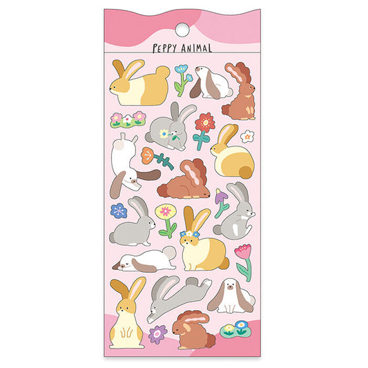 Sticker Sheet | Peppy Rabbits