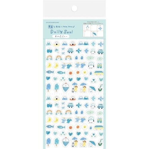 Sticker Sheet | Daily Blue