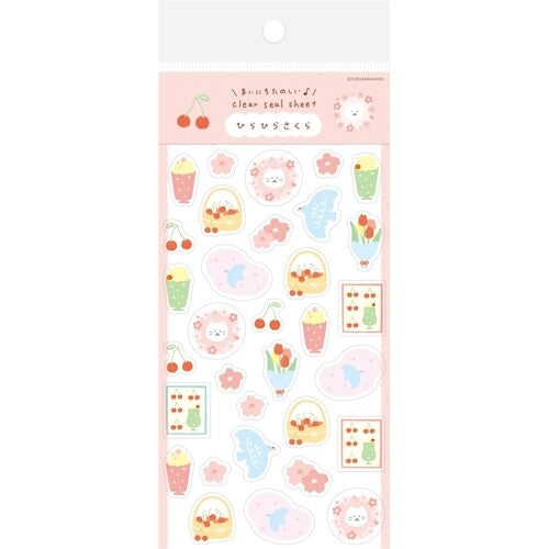 Sticker Sheet | Sakura Cat