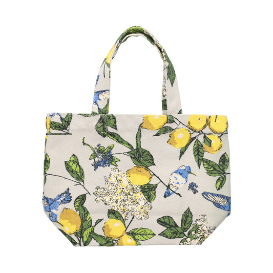 Mini Tote Bag | Citrus Bird