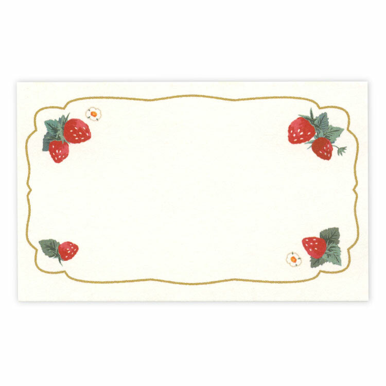 Mini Message Card Set | Strawberry