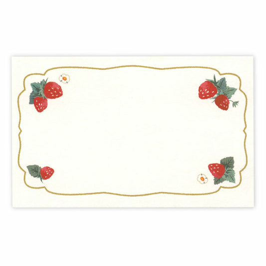 Mini Message Card Set | Strawberry