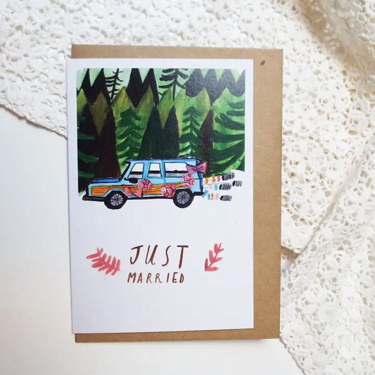 Wedding Wagon | Wedding Card