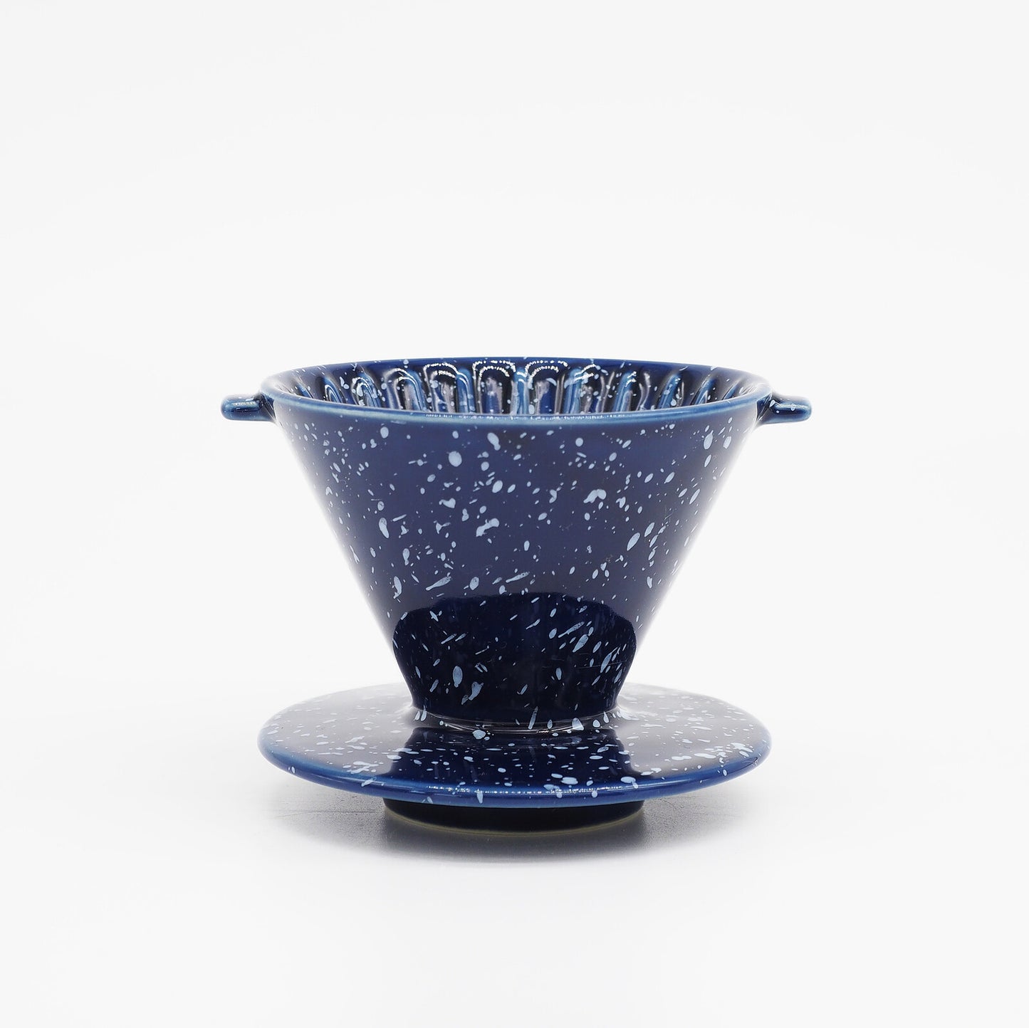 Dripper | Navy White Splash