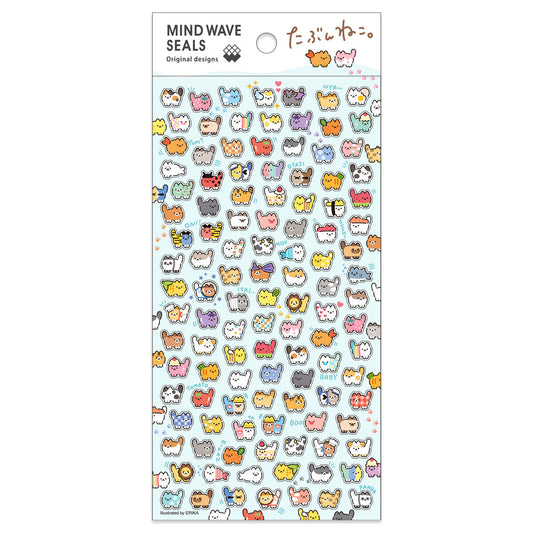 Sticker Sheet | Colourful Cats