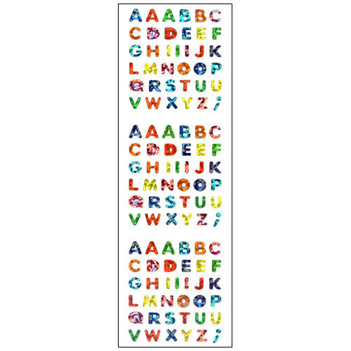 Sticker Sheet | Alphabet