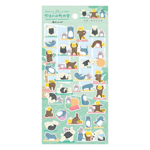 Sticker Sheet | Yoga Animals