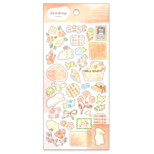 Sticker Sheet | Dew Drop Beige