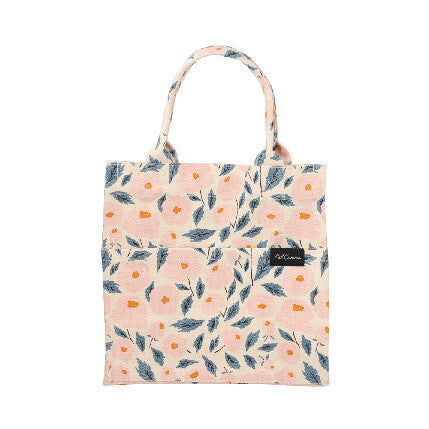 Square Tote Bag | Pink Floral - Warm Gift Shop