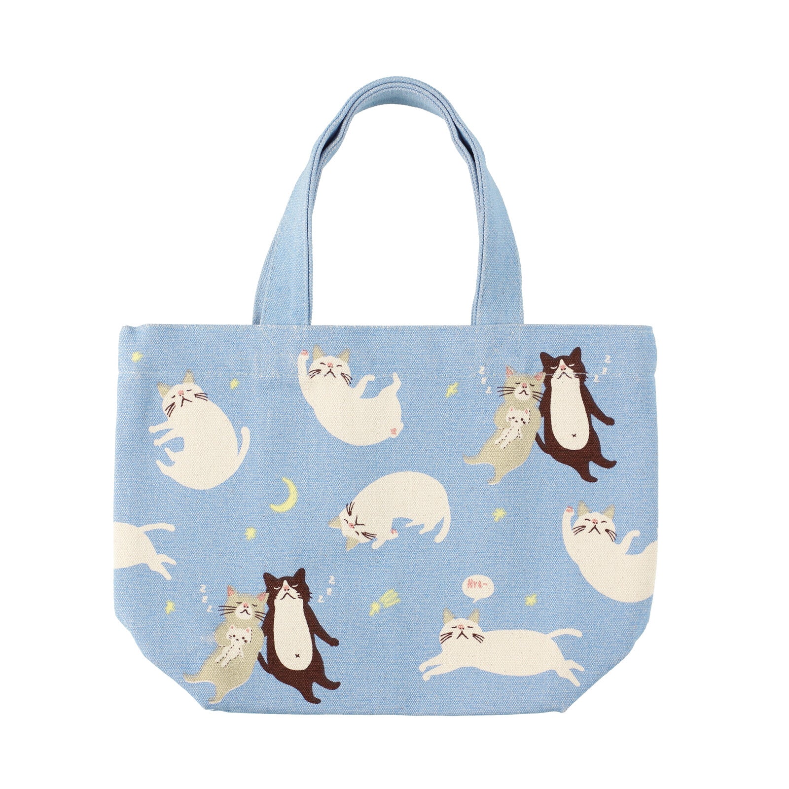 Mini Tote Bag | Cats + Stars - Warm Gift Shop