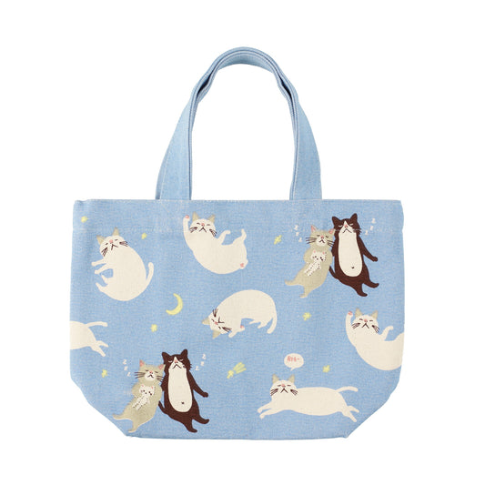 Mini Tote Bag | Cats + Stars - Warm Gift Shop