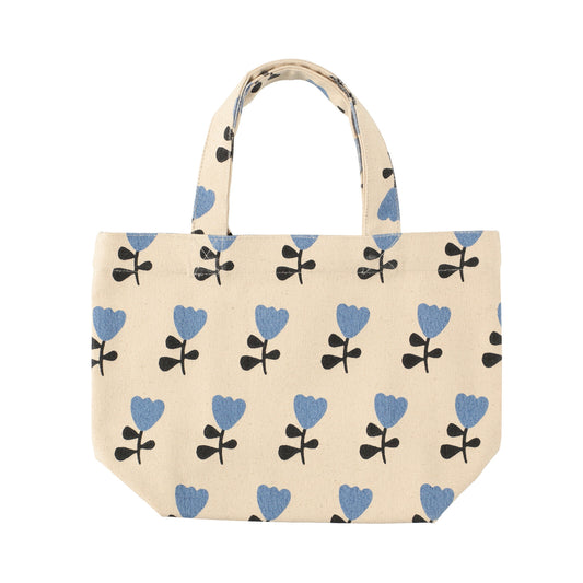 Mini Tote Bag | Blue Tulips - Warm Gift Shop