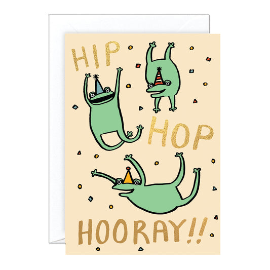 Hip Hop Hooray | Birthday Card - Warm Gift Shop