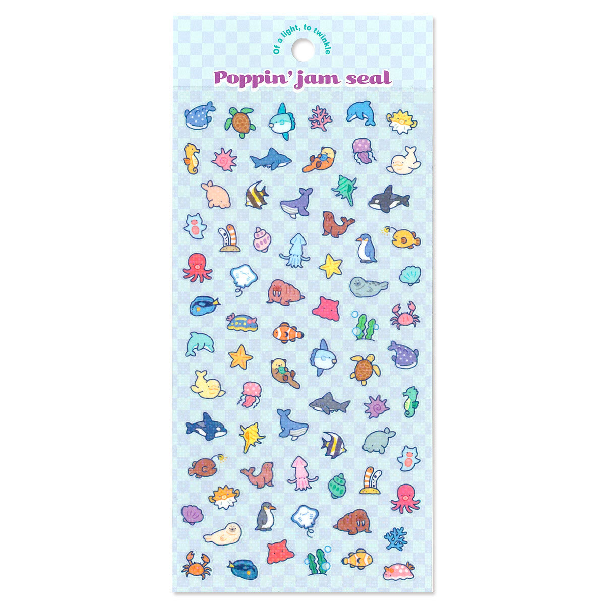 Sticker Sheet | Poppin' Marine Life