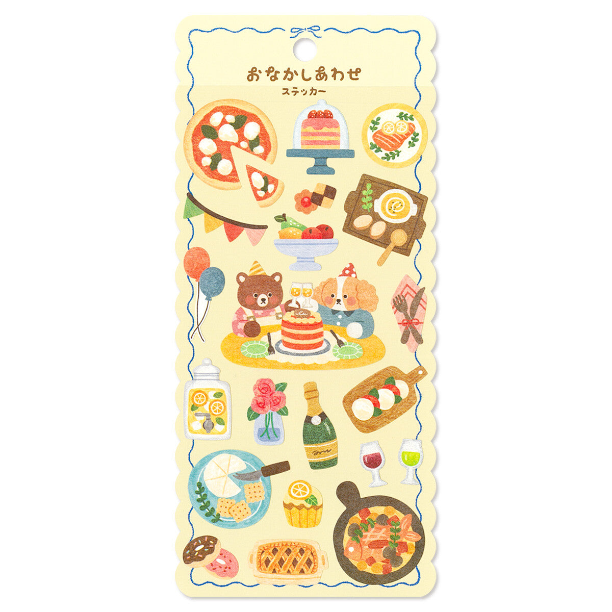 Sticker Sheet | Tummy Happiness Pizza