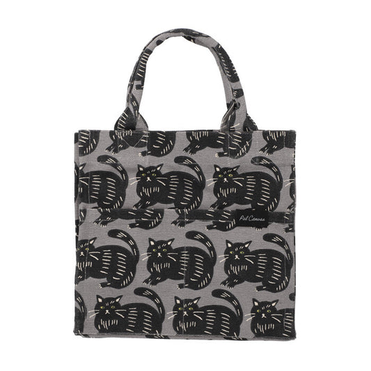 Square Tote Bag | Black Cats - Warm Gift Shop