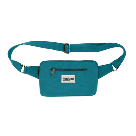 Hindbag | Harry Belt Bag Peacock Blue