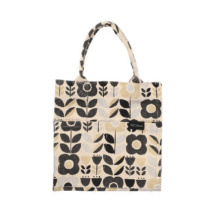 Square Tote Bag | Scandi Flowers