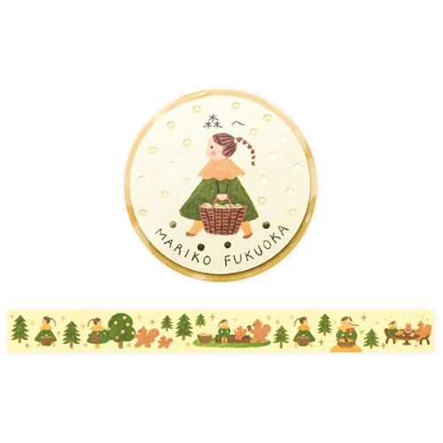 Washi Tape | Gold Foiled To The Forest