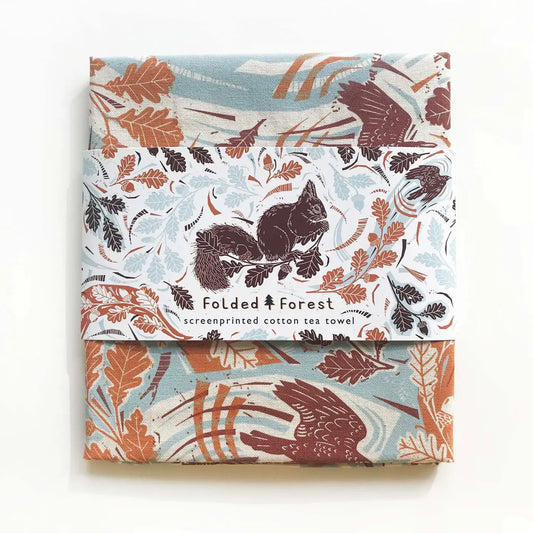 Squirrel | Cotton Tea Towel