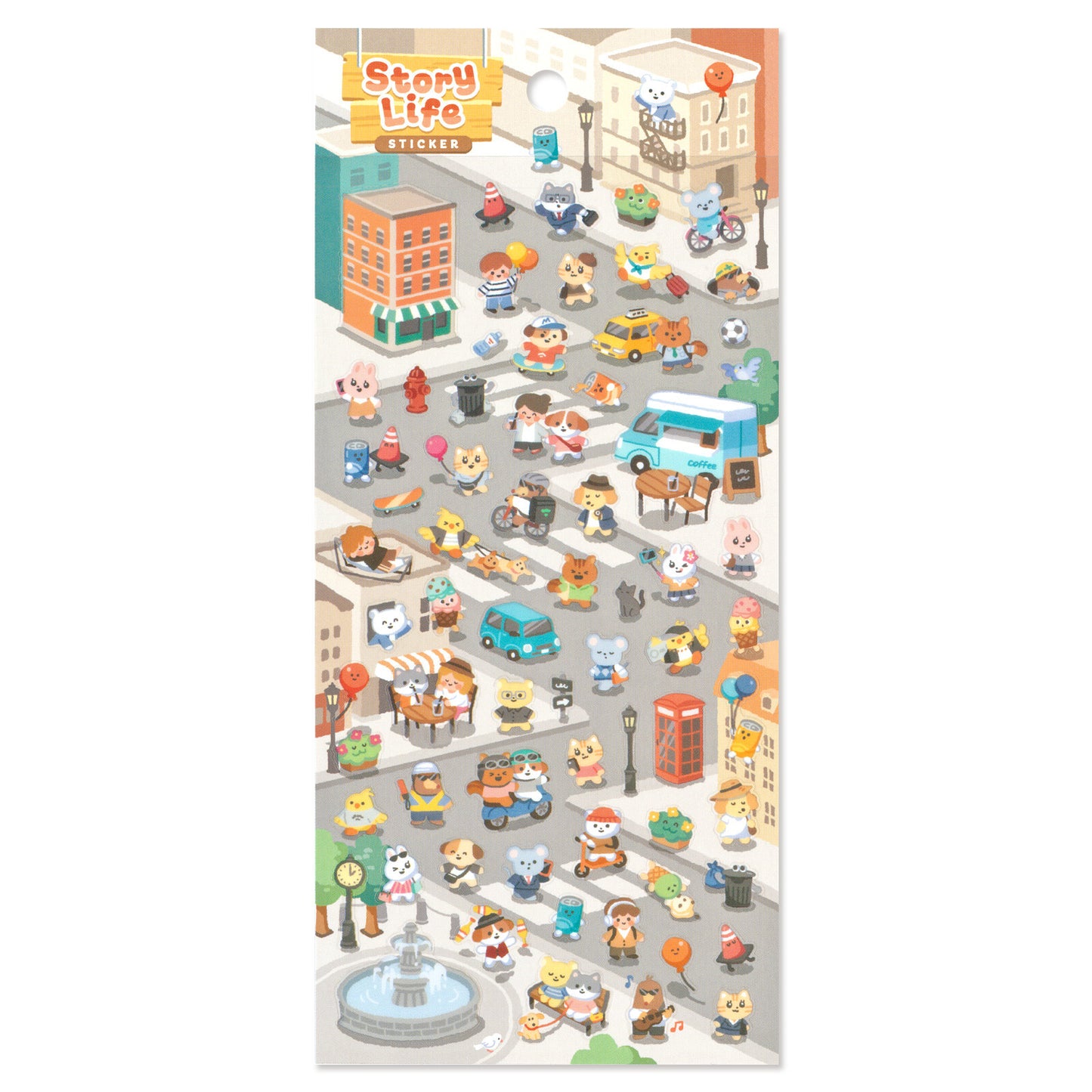 Sticker Sheet | City Life
