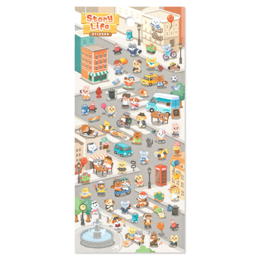 Sticker Sheet | City Life