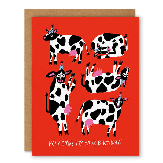 Holy Cow | Birthday Card