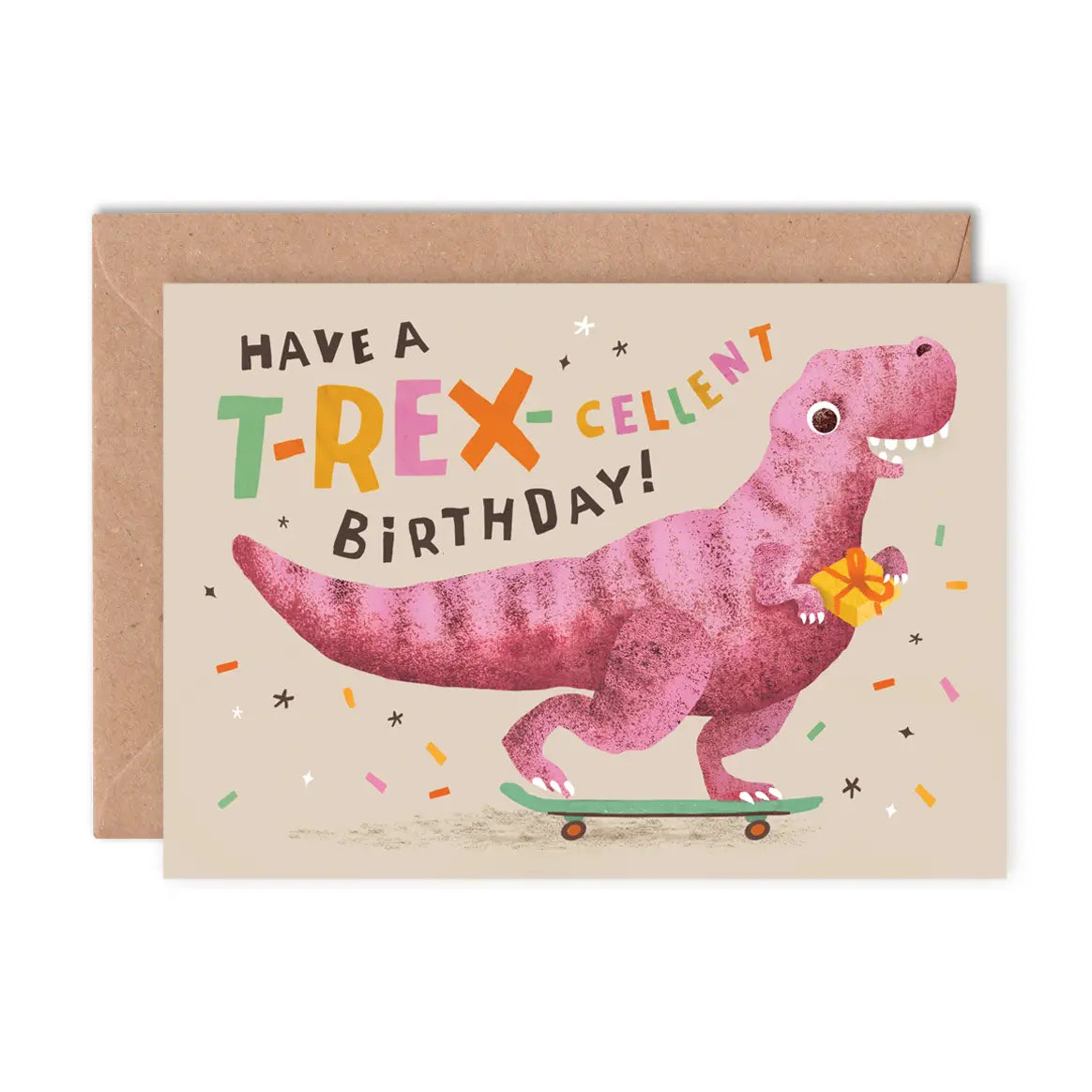 T-Rex-Ecellent | Birthday Card